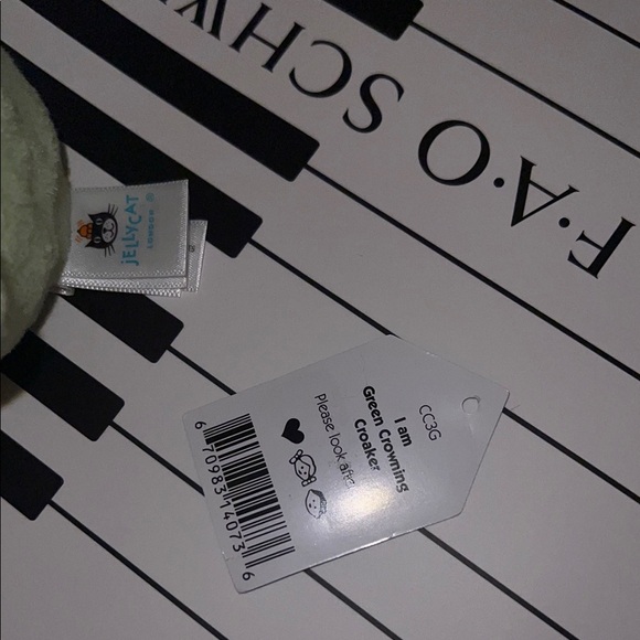 Jellycat Frog with Gold Crown - Picture 3 of 9